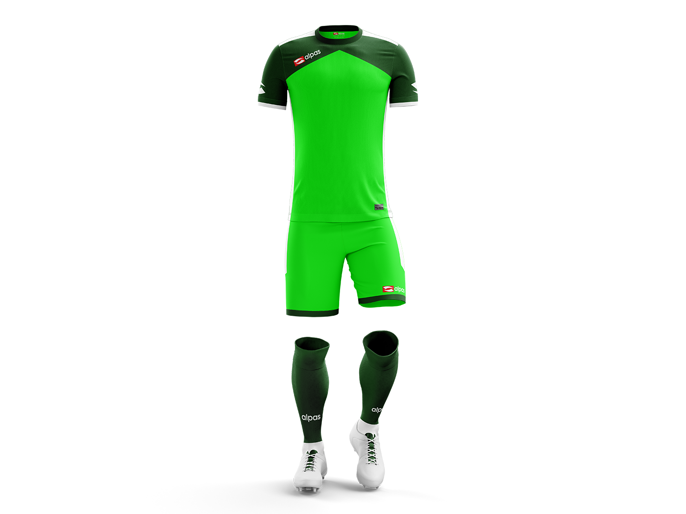 Alpas Torwartset Dynamic – Trikot + Hose Mit Spezial-Polsterung Für Ellbogen & Knie