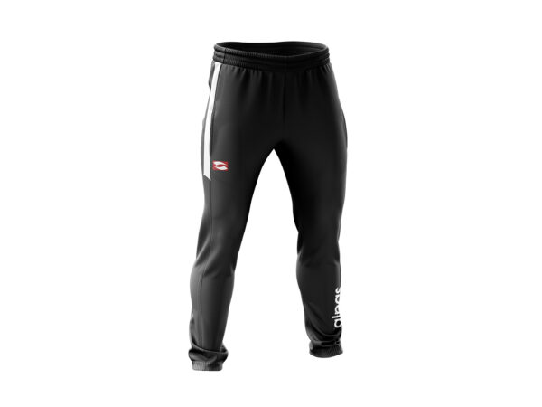 alpas Trainingshose Profi schwarz/weiß – Bild 4