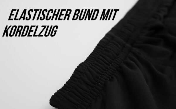 alpas Trainingshose Profi schwarz/weiß – Bild 5