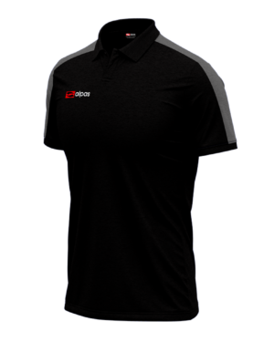 alpas Poloshirt Elite schwarz/grau