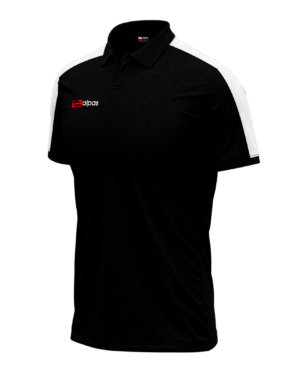alpas Poloshirt Elite schwarz/weiss